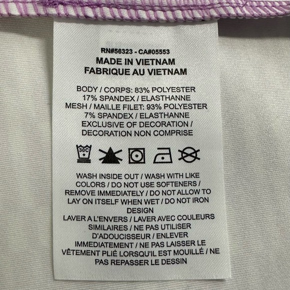 Nike Air Dri-Fit Women’s Sz Med Athletic Tank Top Green & Purple NWOT, V498 - Picture 13 of 14